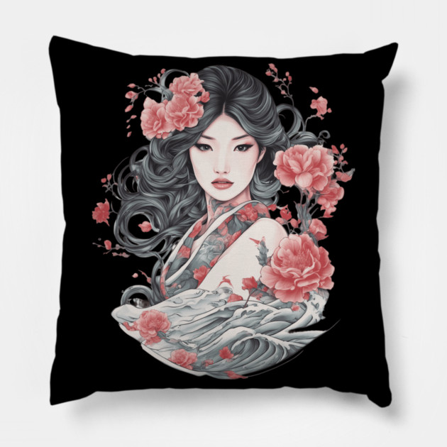 Sophisticated Lady Pillow by animegirlnft