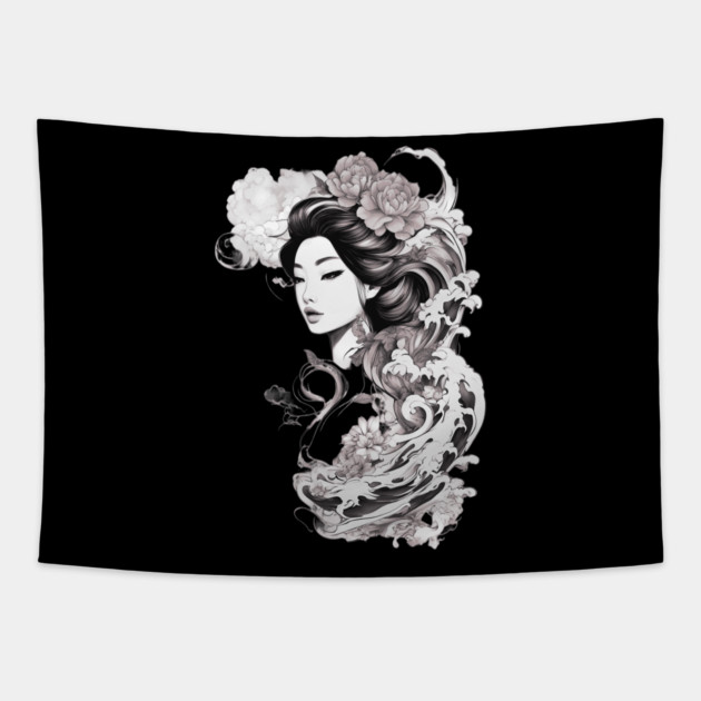 Feminity Tapestry by animegirlnft