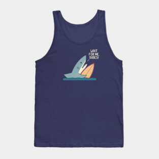 Surfer Shark Tank Top