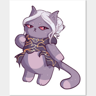 Baldurs Cat 3 - Minthara Posters and Art
