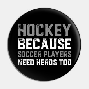 FUNNY HOCKEY Pin