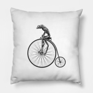 Cool Funny Animal Frog Sport Cycling Pillow