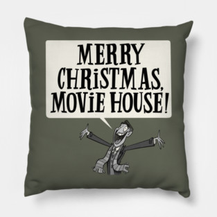 Merry Christmas, Movie House! Pillow