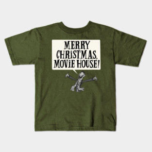 Merry Christmas, Movie House! Kids T-Shirt
