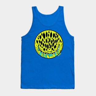 Alien Smiley Face Tank Top