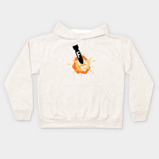 F bomb- a funny saying design Kids Hoodie