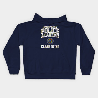 Metropolitan Police Academy Class of 84 - Police Academy (Variant) Kids Hoodie