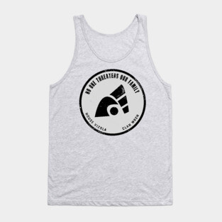 No One Threatens Our Family Tank Top