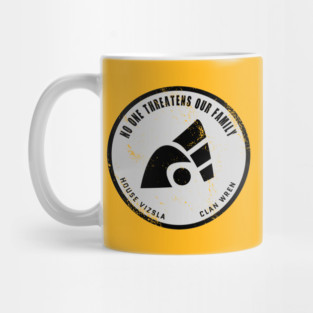 No One Threatens Our Family Mug