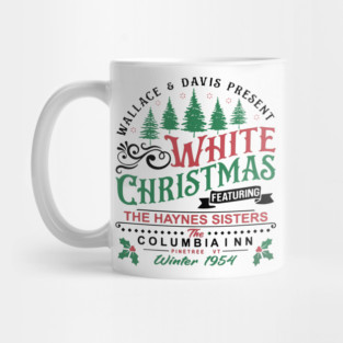 White Christmas Mug