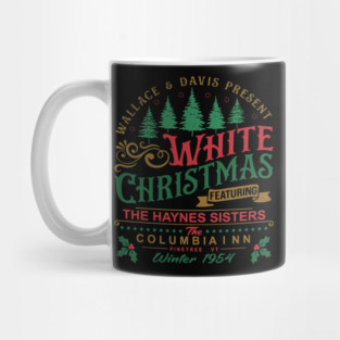 White Christmas Mug