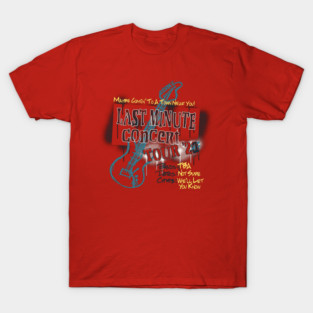 Last Minute Concert Tour T-Shirt