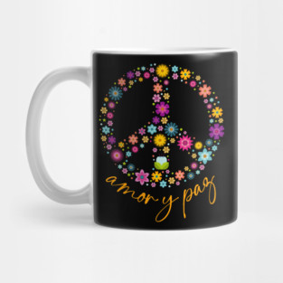 Amor y Paz - Peace and Love Mug