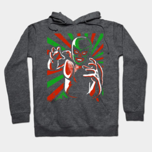 Luchador - Mexican pro wrestling - Lucha Libre Hoodie