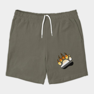 Gay Bear Pride Paw Shorts
