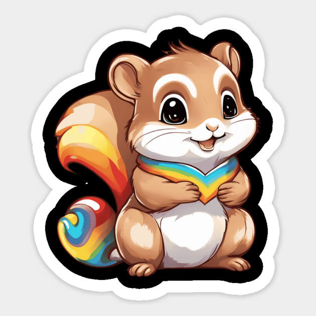 Cute Squirrel Magnet by animegirlnft