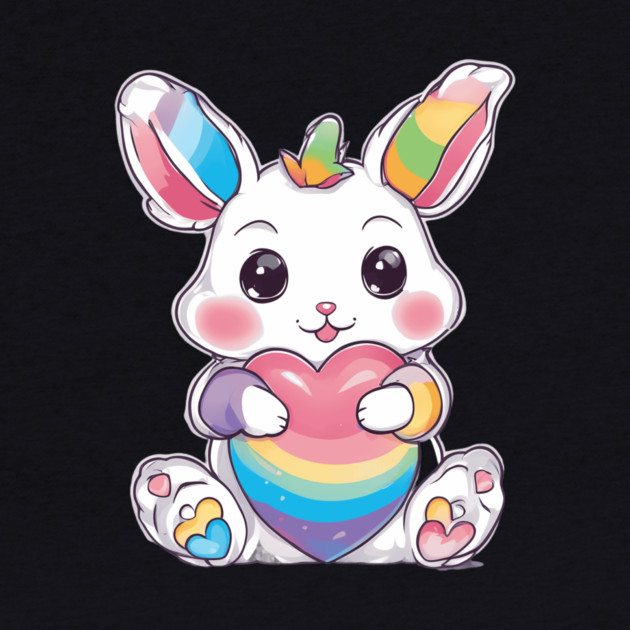 Rainbow Buny by animegirlnft