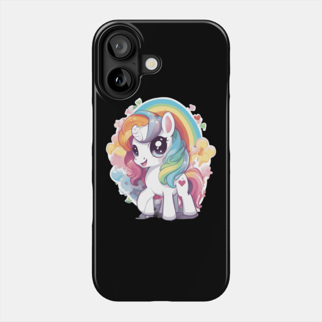 Cute Pony Phone Case by animegirlnft