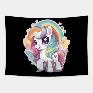Cute Pony Tapestry