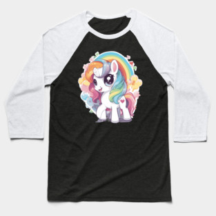 Cute Pony Baseball T-Shirt