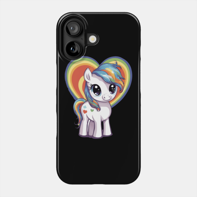 Love Pony Phone Case by animegirlnft