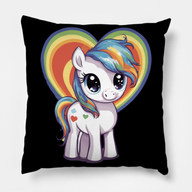 Love Pony Pillow by animegirlnft