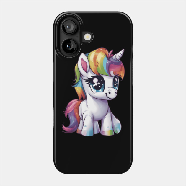 Baby Rainbow Unicorn Phone Case by animegirlnft