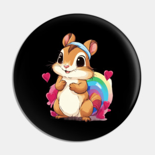 Love Squirrel Pin