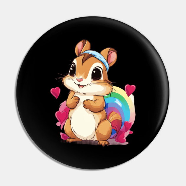 Love Squirrel Pin by animegirlnft