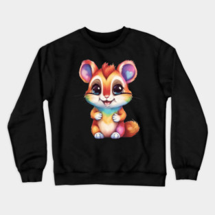Valentine Chipmunk Crewneck Sweatshirt