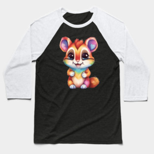 Valentine Chipmunk Baseball T-Shirt