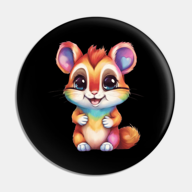 Valentine Chipmunk Pin by animegirlnft