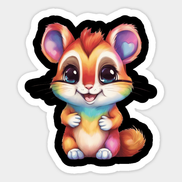 Valentine Chipmunk Sticker by animegirlnft