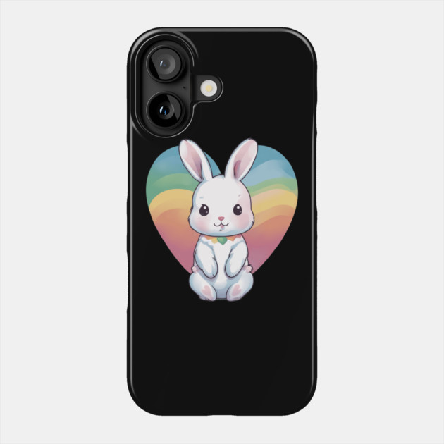 Love Baby Rabbit Phone Case by animegirlnft