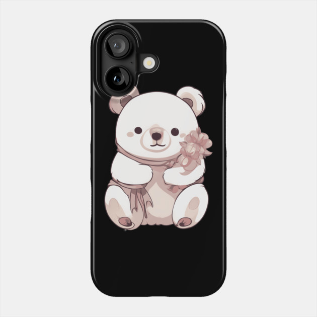 Baby Teddy Bear Phone Case by animegirlnft