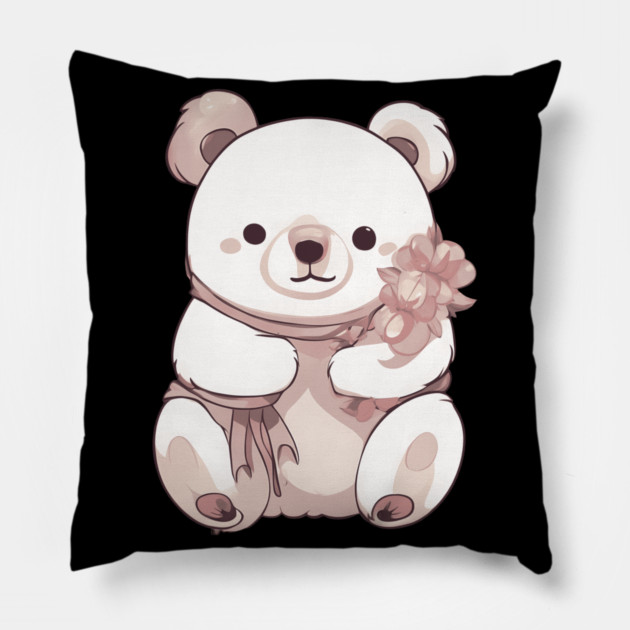 Baby Teddy Bear Pillow by animegirlnft