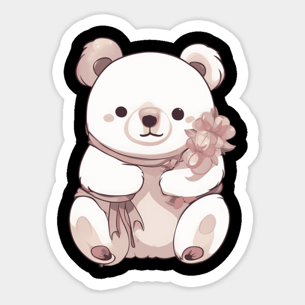 Baby Teddy Bear Magnet by animegirlnft