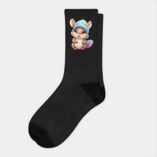Baby squirrel Socks