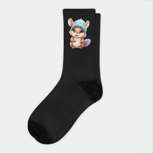 Baby squirrel Socks by animegirlnft