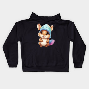 Baby squirrel Kids Hoodie