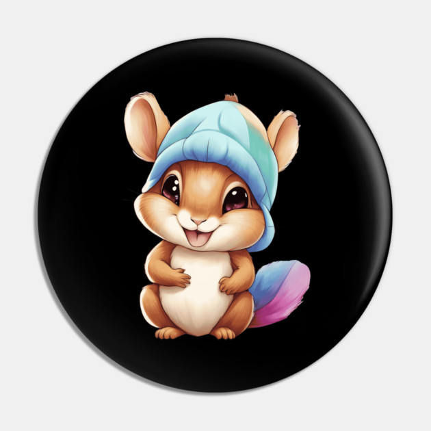 Baby squirrel Pin by animegirlnft