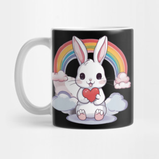 Rainbow Baby Rabbit Mug