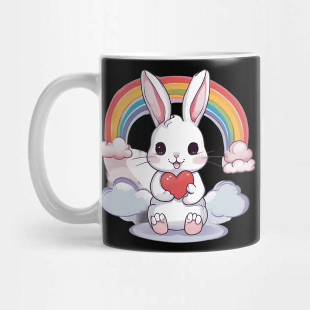 Rainbow Baby Rabbit by animegirlnft