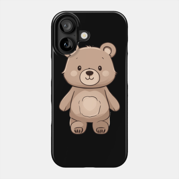 Baby Brown Bear Phone Case by animegirlnft