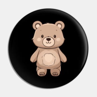 Baby Brown Bear Pin