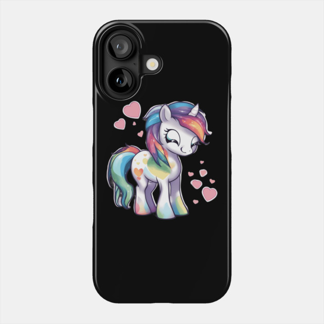 Valentine Pony Phone Case by animegirlnft
