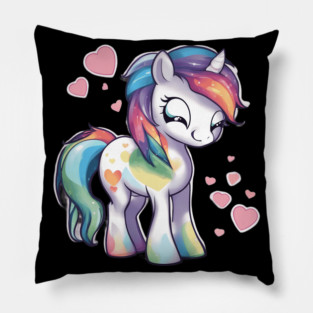 Valentine Pony Pillow