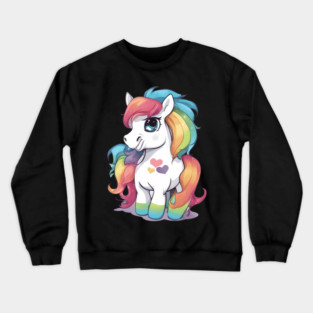 Rainbow Baby Pony Crewneck Sweatshirt