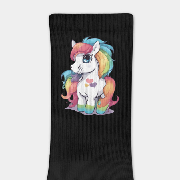 Rainbow Baby Pony by animegirlnft