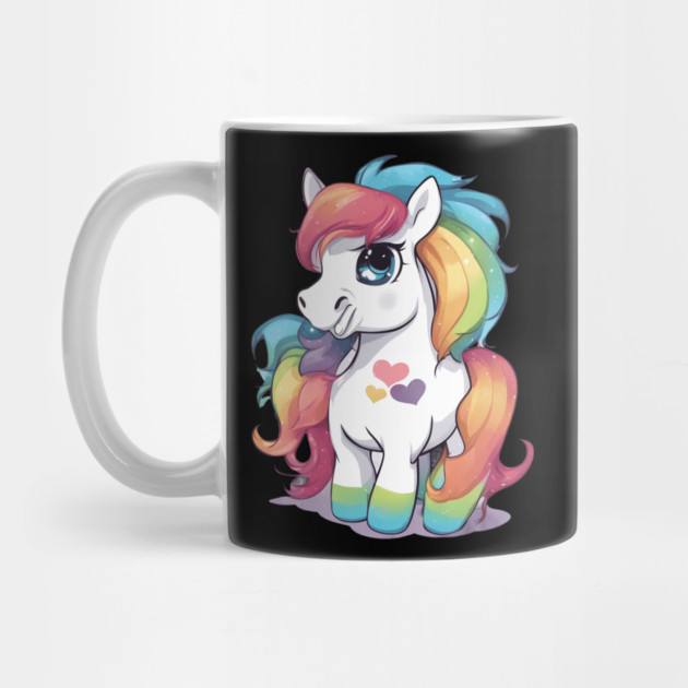 Rainbow Baby Pony by animegirlnft